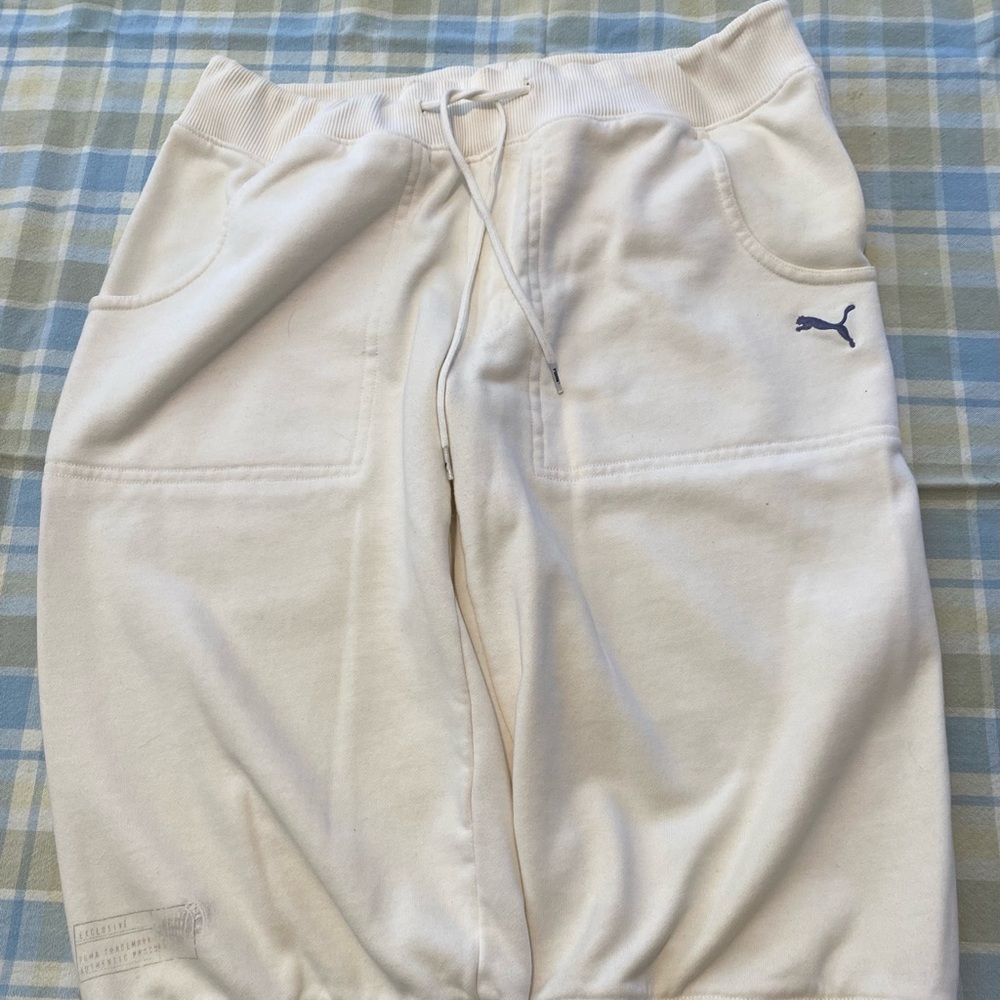 Puma Cream Sweatpants